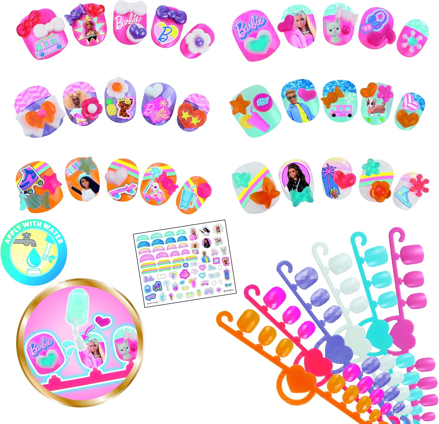 Barbie Nagelstudio Nachfüllset