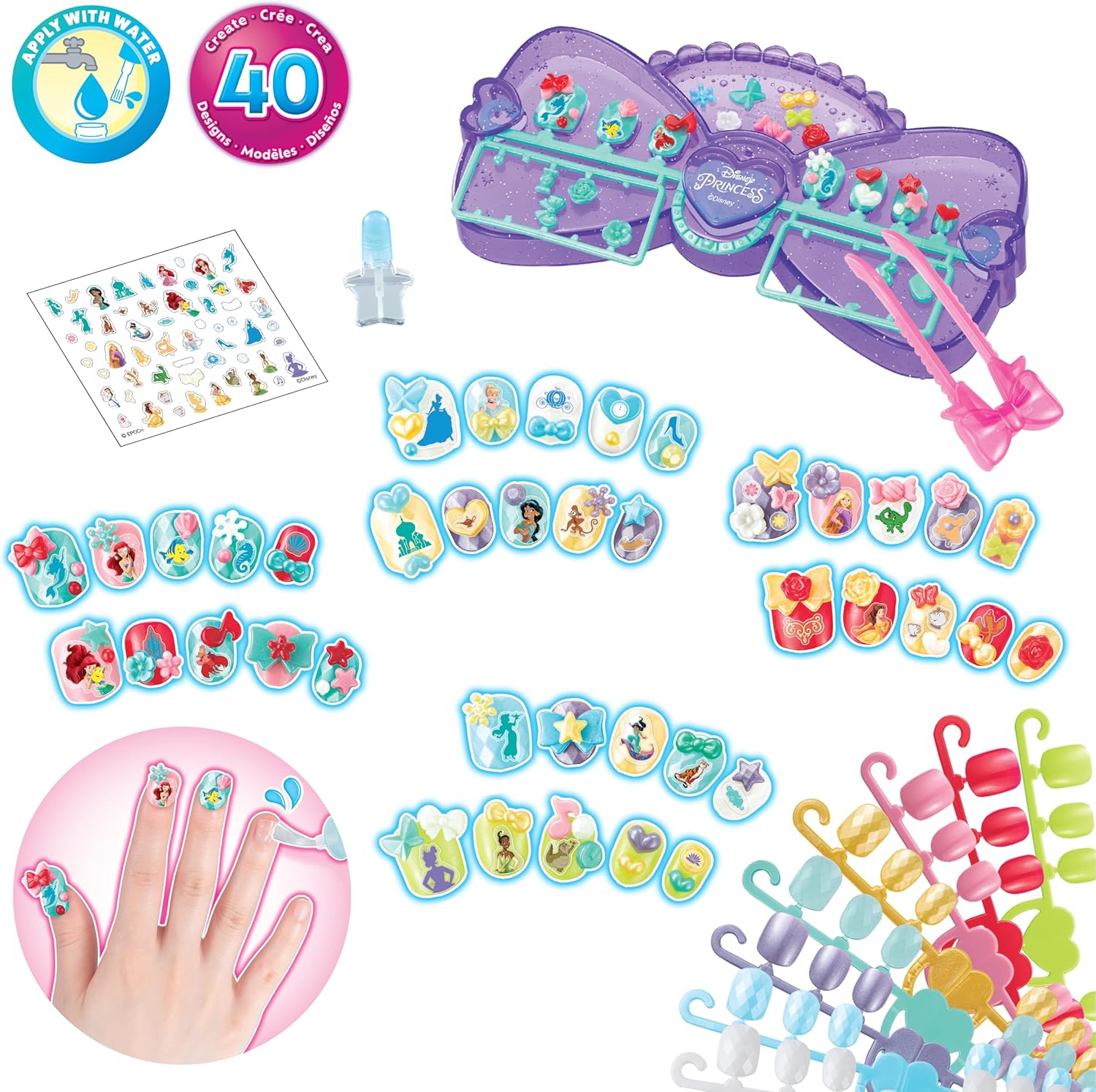 Disney Prinzessin Nagelstudio