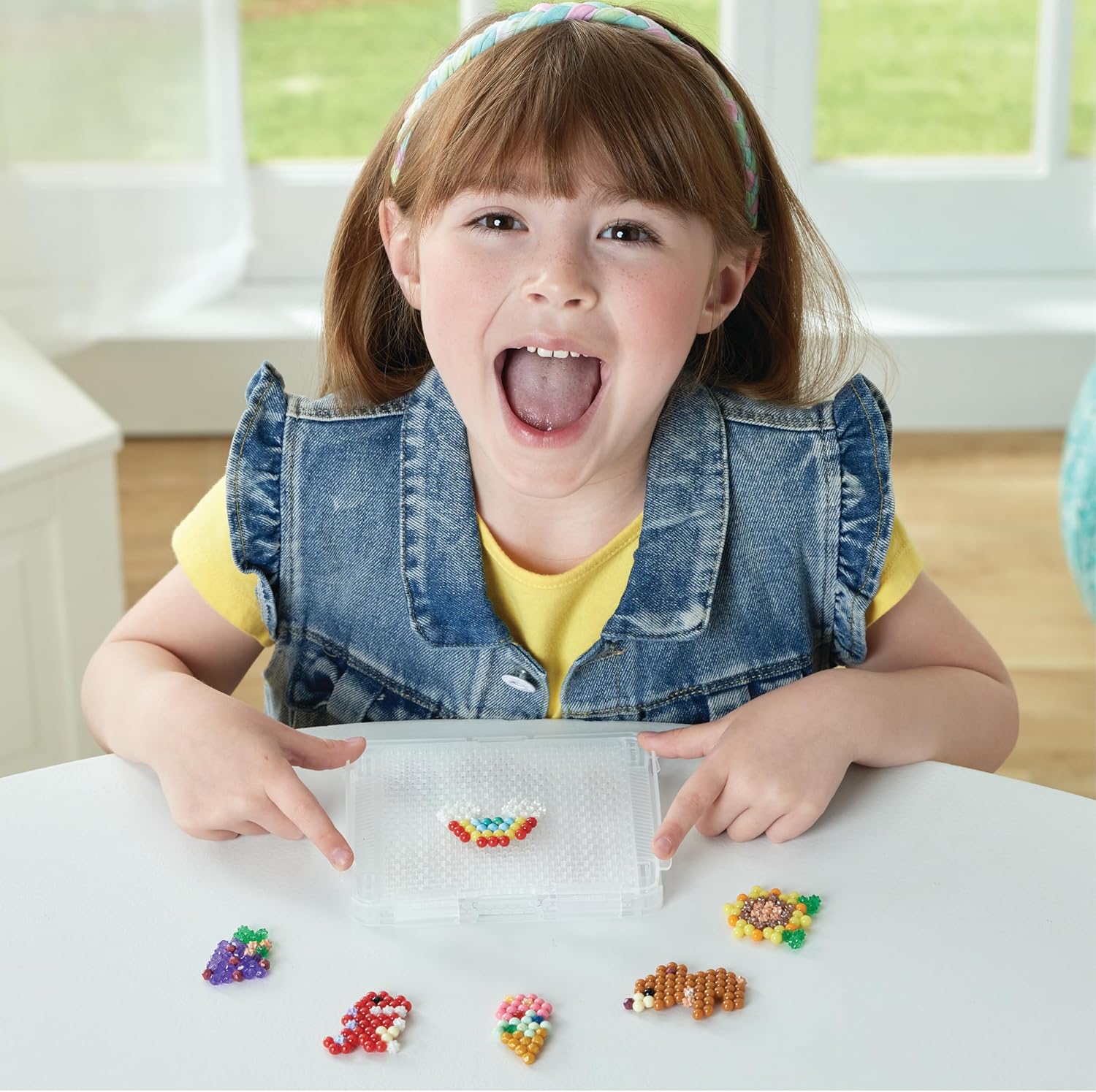 Perlen Pop-Up Bastelplatte