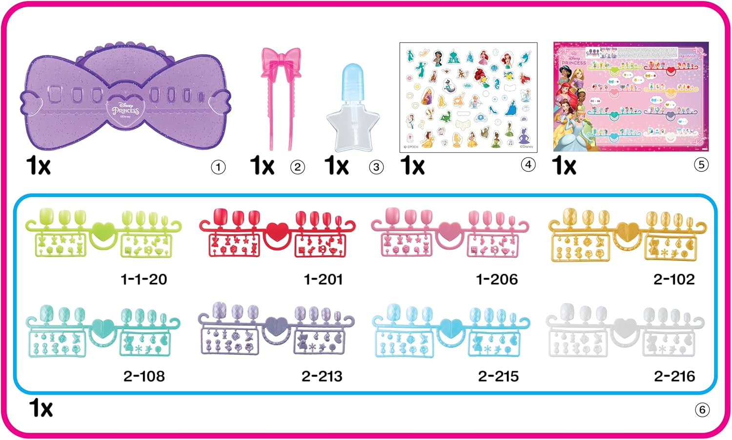 Disney Prinzessin Nagelstudio